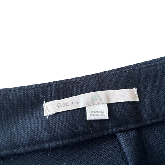 Gap Navy Heavy Knit Skirt with Front Zippers 10 - Picture 5 of 8